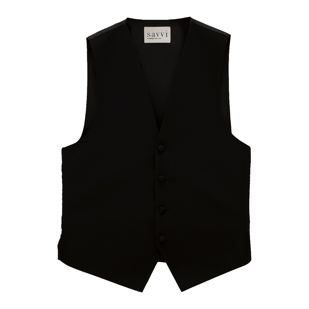 Black Wool Vest