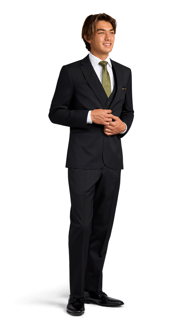 Front view of the Michael Kors Performance Suit