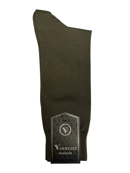 Olive Green Dress Socks