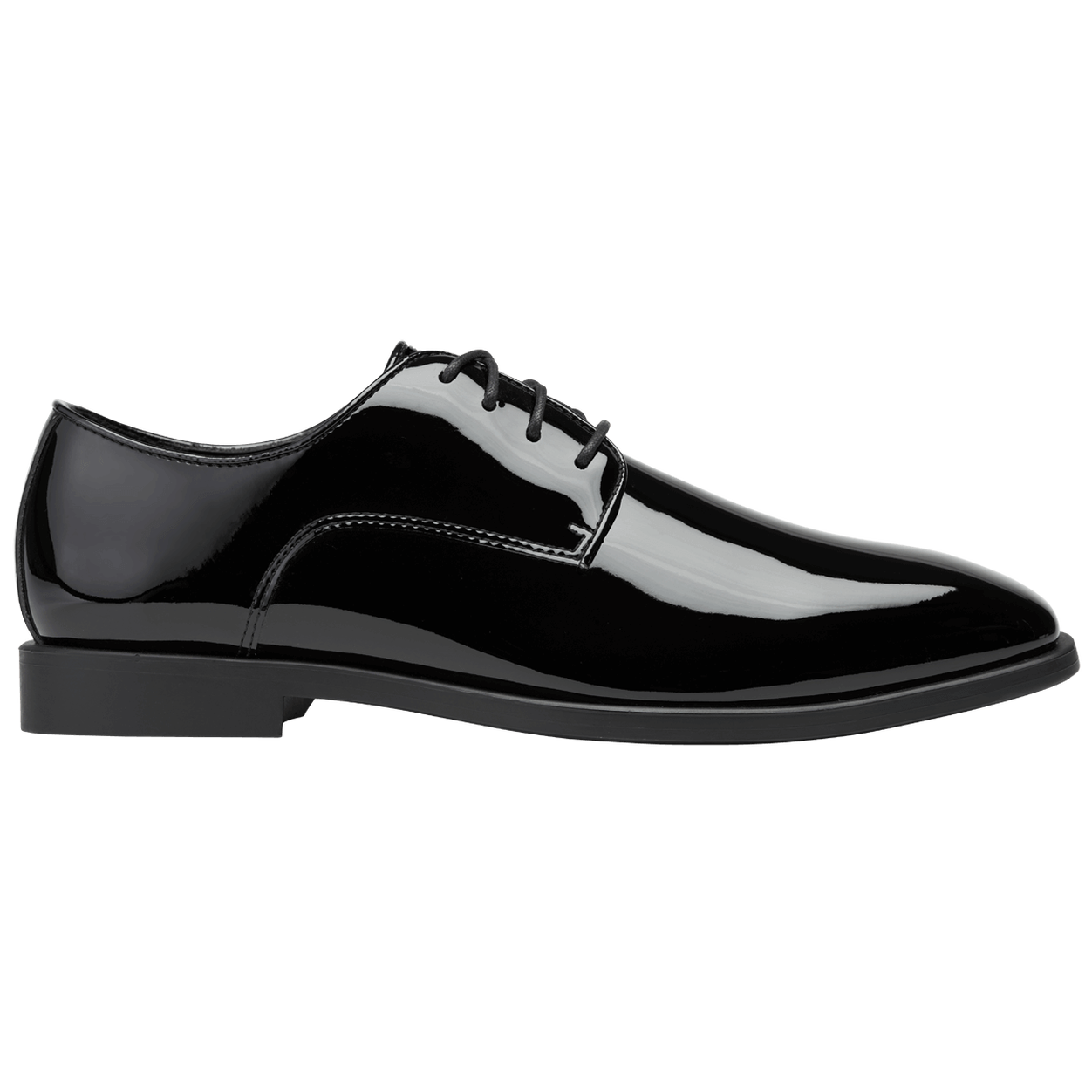 Black Patent Leather Tuxedo Shoe