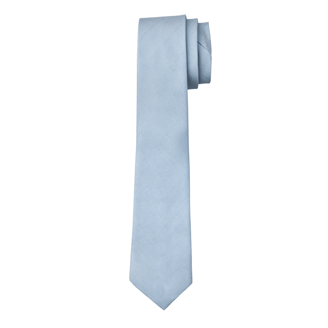 Dusty Blue Textured Long Tie