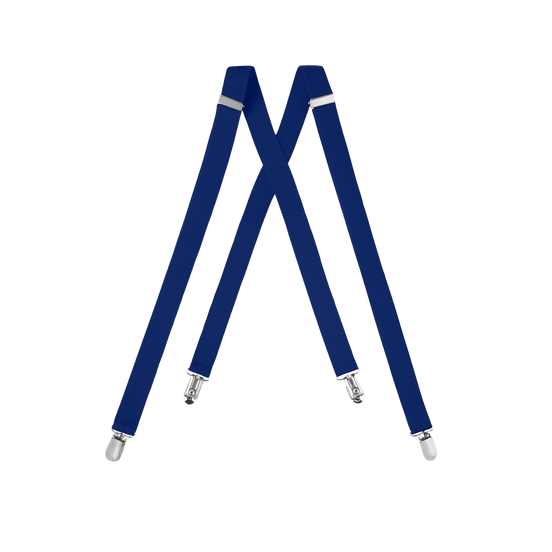 Royal Blue Suspenders