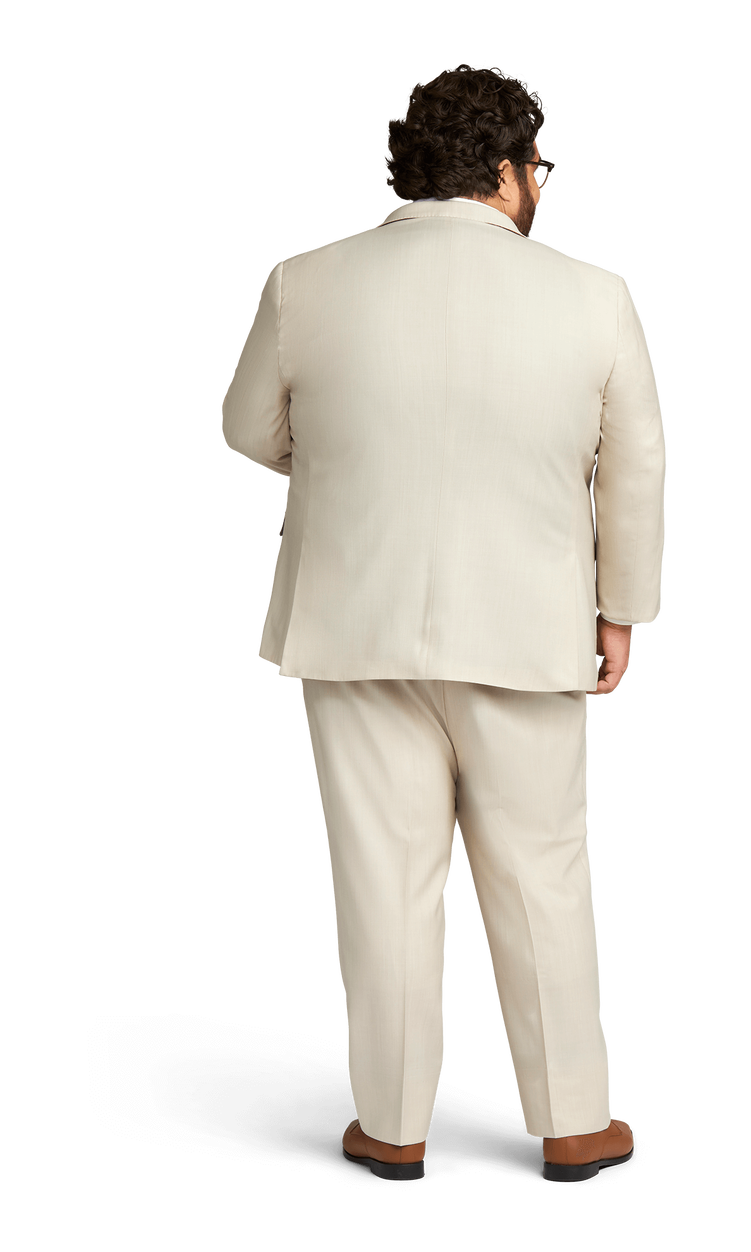 Tan Stretch Suit Separates