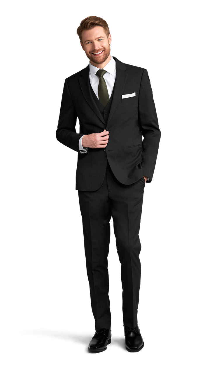 Front view of the Michael Kors Performance Suit.