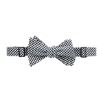 Gingham Plaid Bow Tie