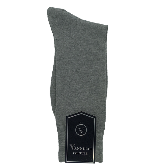 Heather Grey Dress Socks