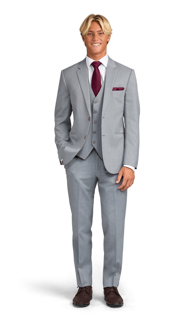 Michael Kors Heather Grey Performance Suit