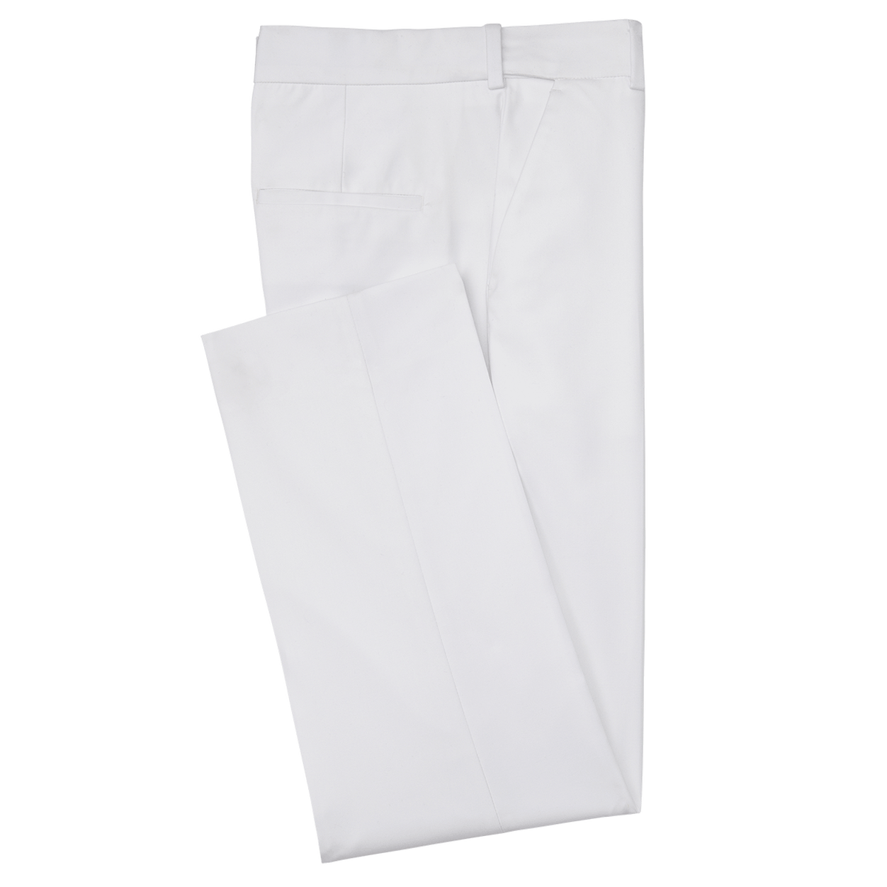 Women's White Stretch Suit Separates Pants