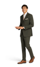Olive Green Suit