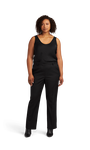Women's Black Stretch Suit Separates Pants