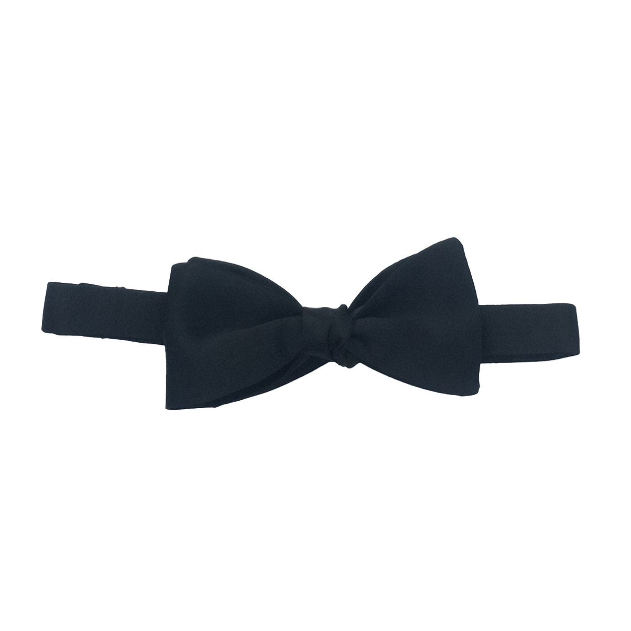 Black Self Tie Bow Tie