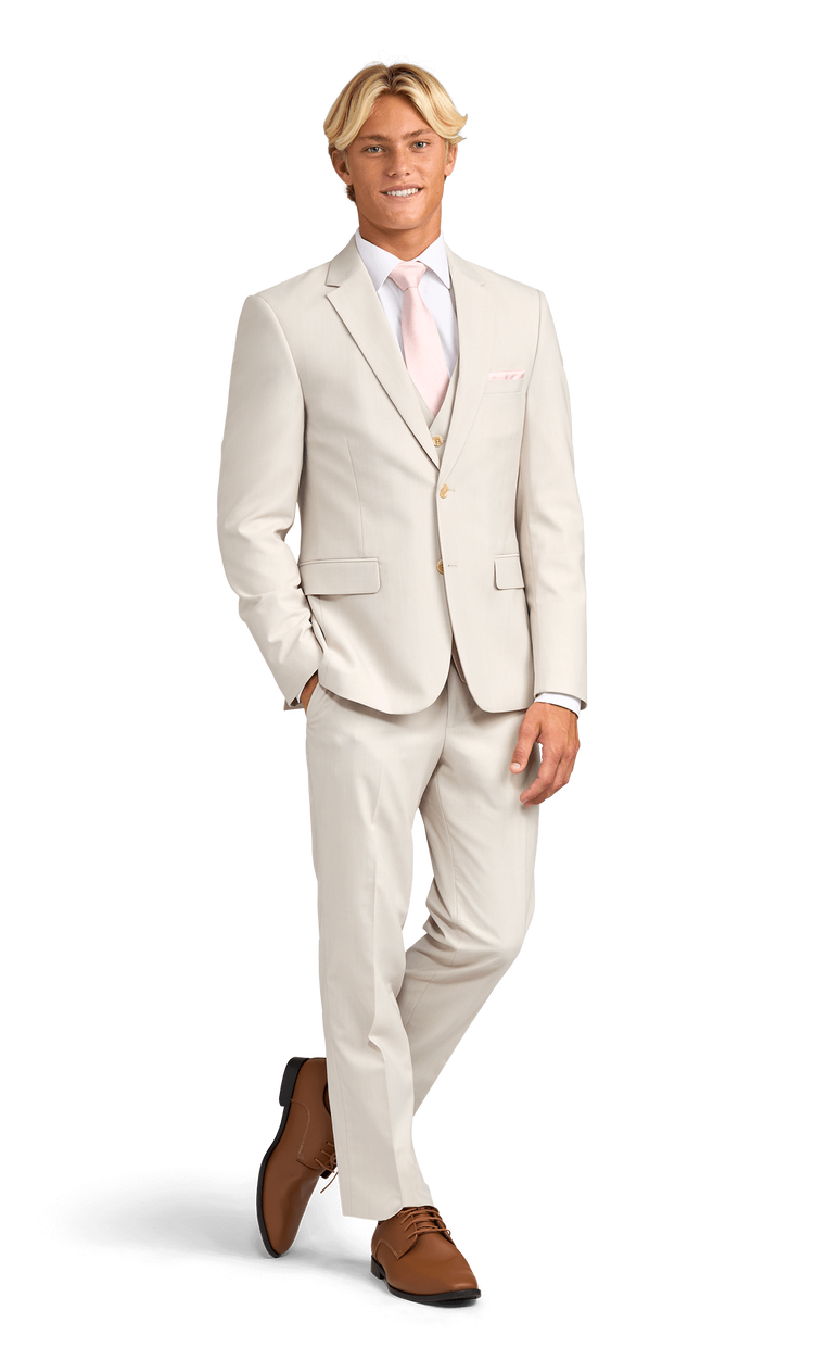 Michael Kors Tan Performance Suit