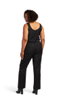 Women's Black Stretch Suit Separates Pants