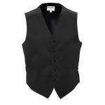 Black Satin Vest