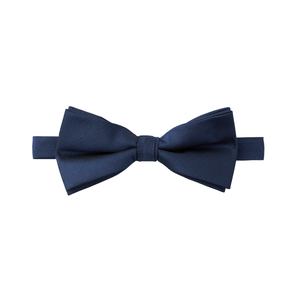 Navy Textured Bow Tie