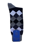 Black Diamond Pattern Socks