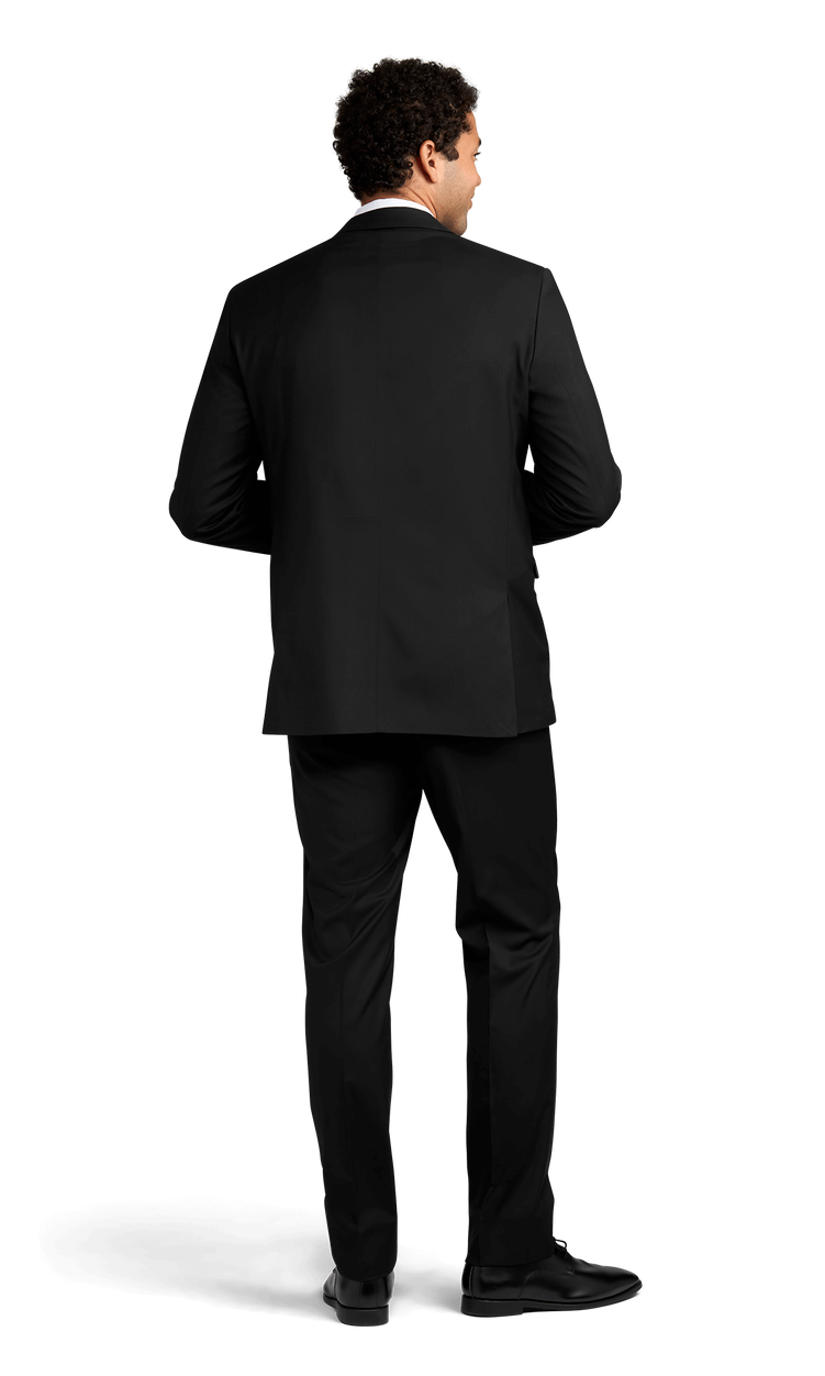 Black Stretch Suit Separates