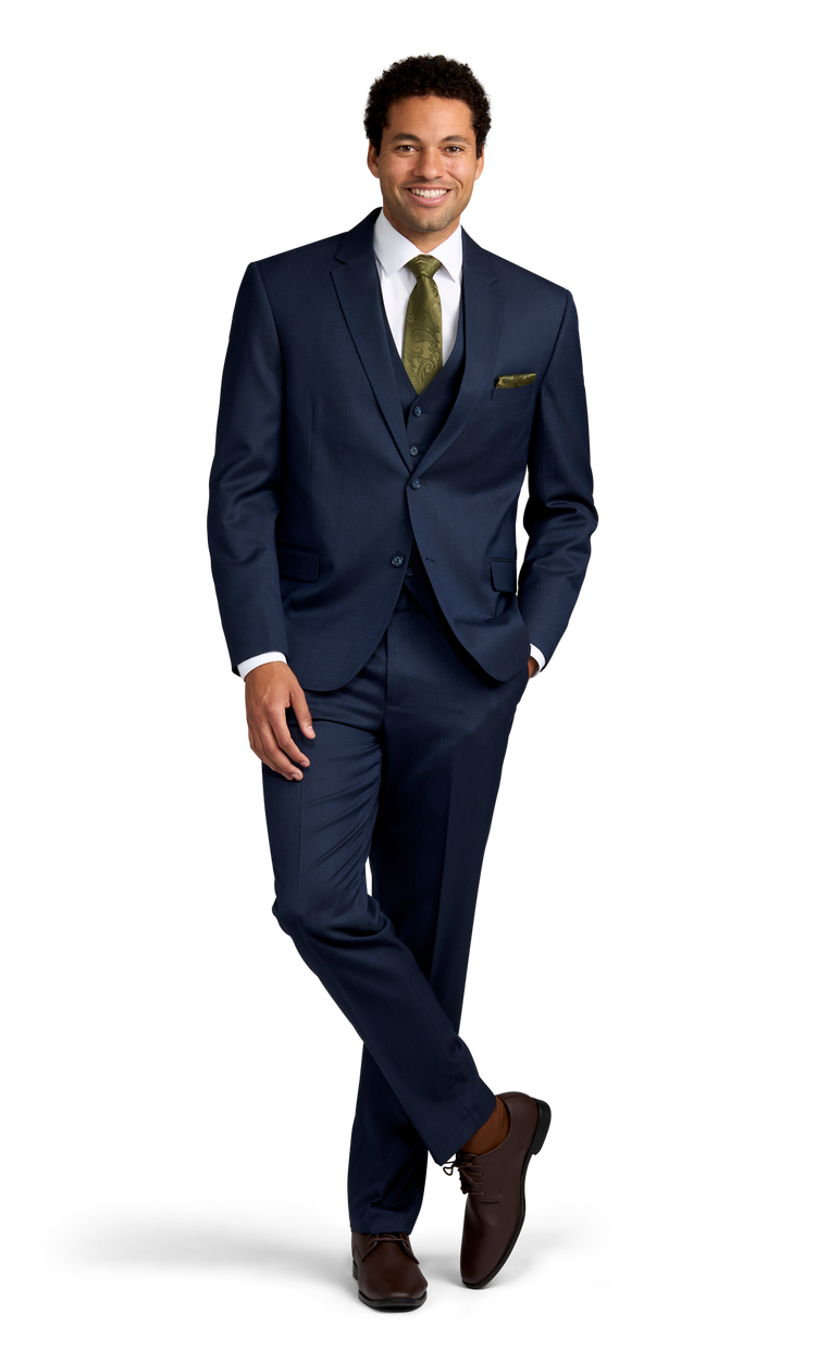 Michael Kors Navy Performance Suit