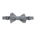 Gingham Plaid Bow Tie