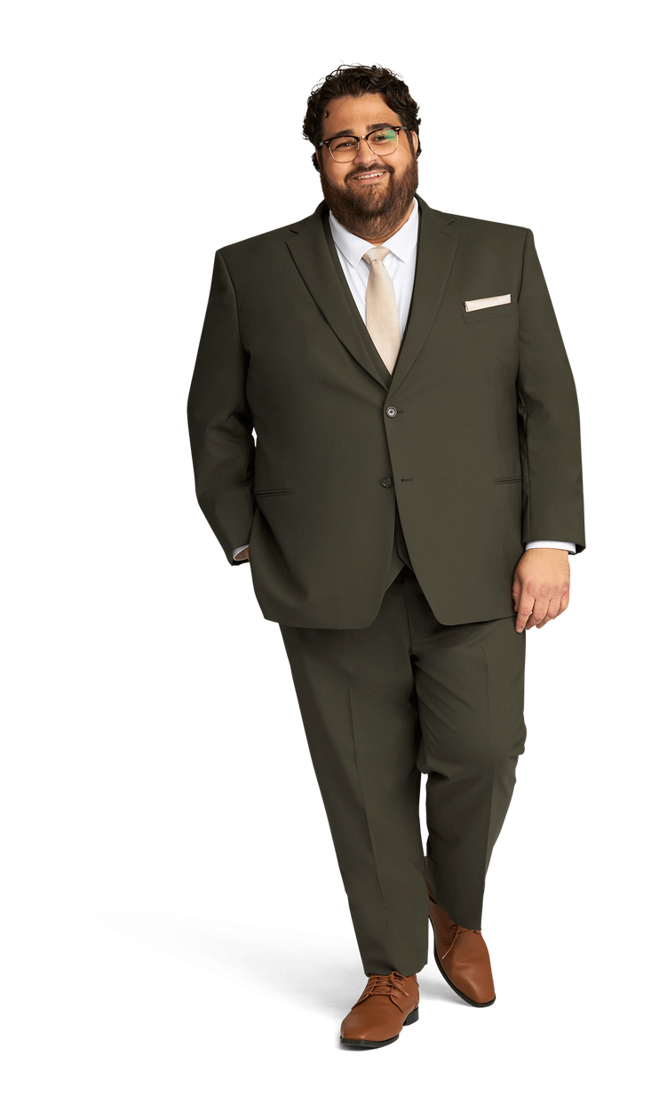 Olive Green Prado Suit