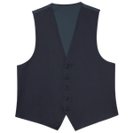 Navy Wool Vest