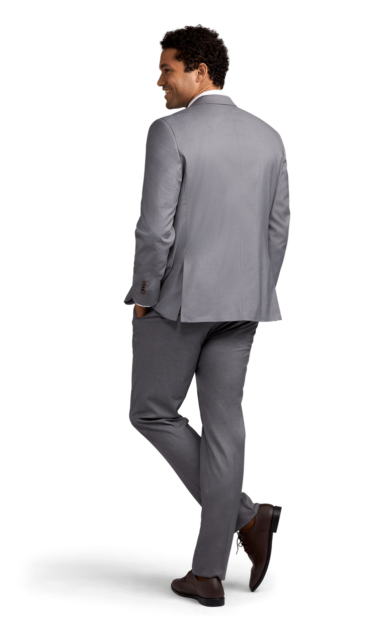 Grey Stretch Suit Separates
